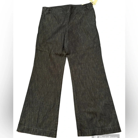 NWT Talbots wide leg jeans, size 14 - Picture 2 of 6